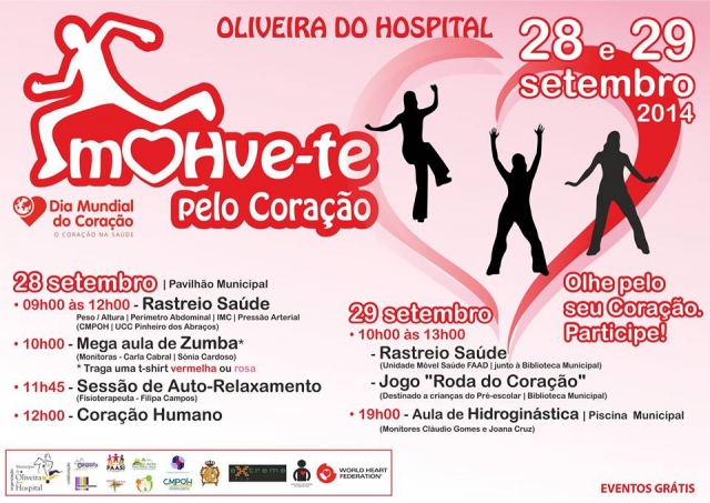  Oliveira do Hospital comemora Dia Mundial do Coração