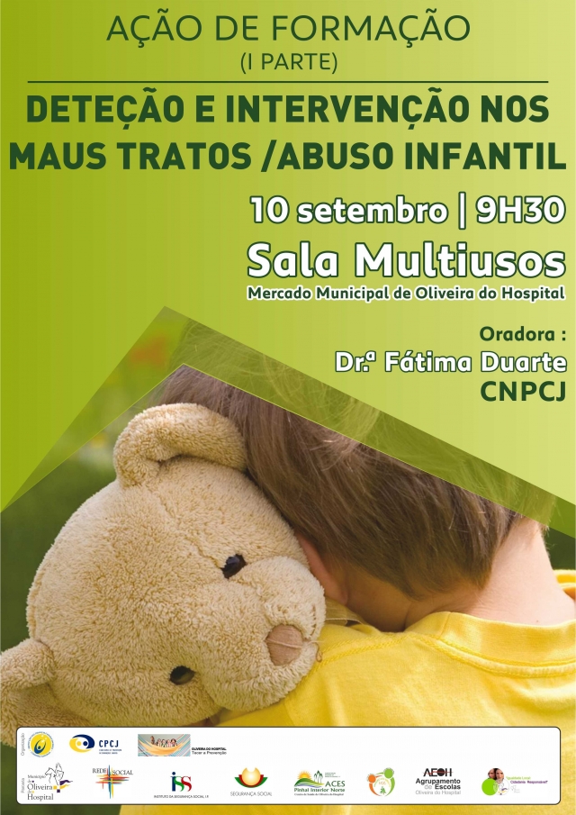 CPCJ promove ação de formação “Deteção e Intervenção nos Maus Tratos / Abuso Infantil”
