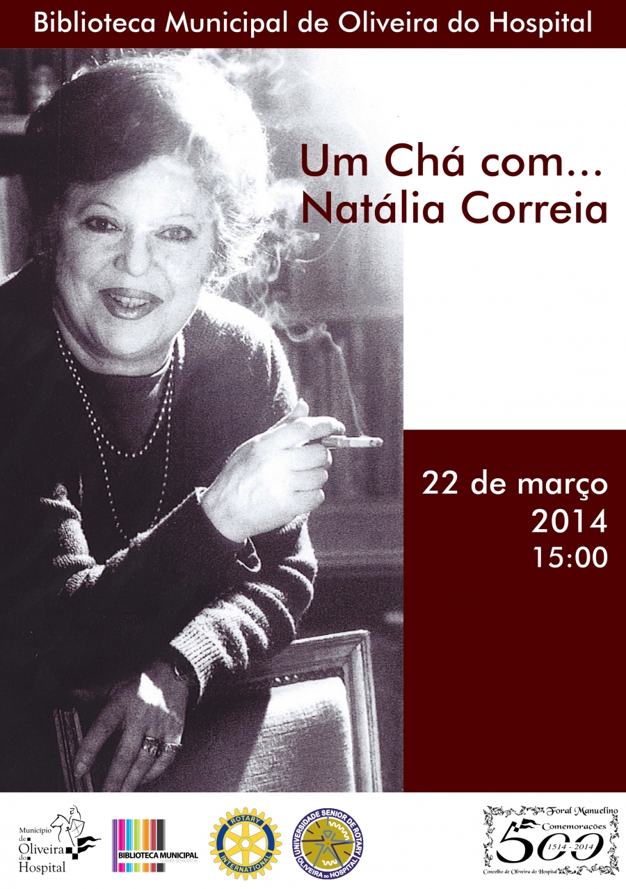  Um Chá com… Natália Correia