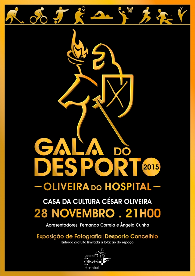 Câmara Municipal de Oliveira do Hospital realiza Gala do Desporto 2015