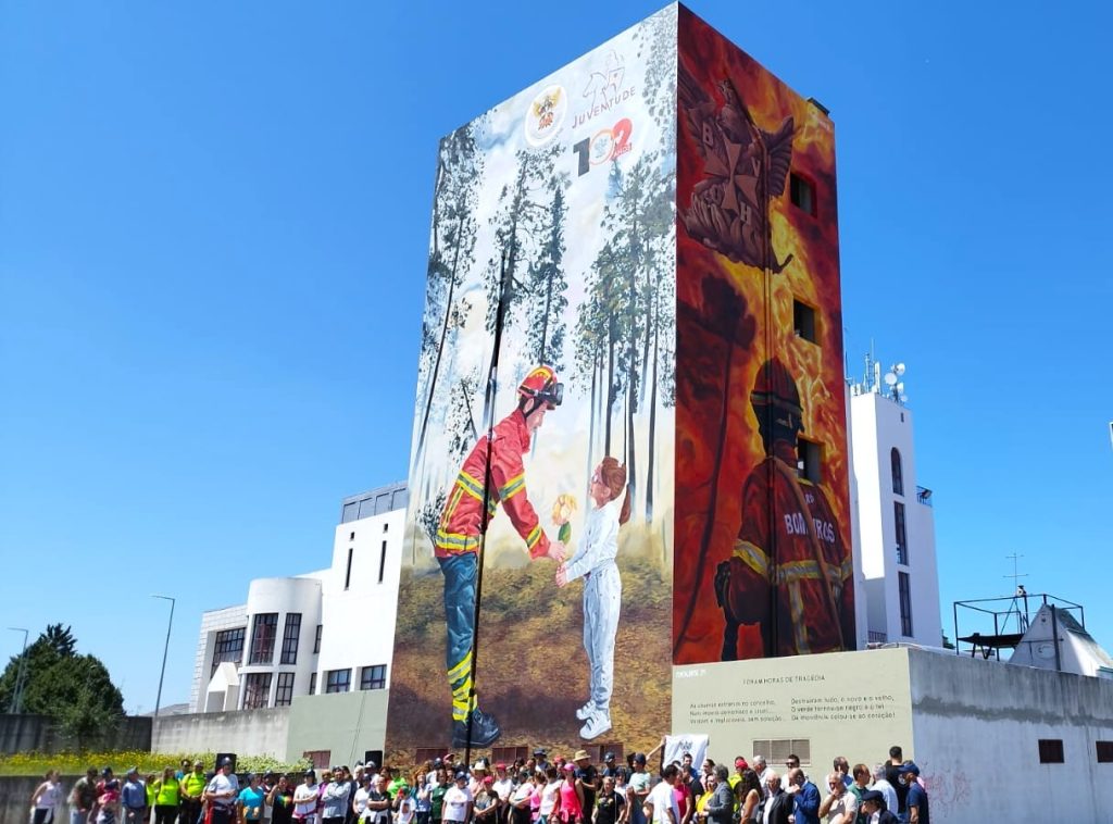 Mural em Memória do Grande Incêndio_Oliveira do Hospital