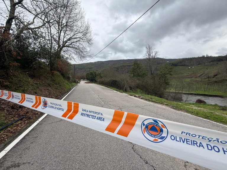 Colapso em Estrada do Vale do Alva – Ponto da Situação. 12 fevereiro