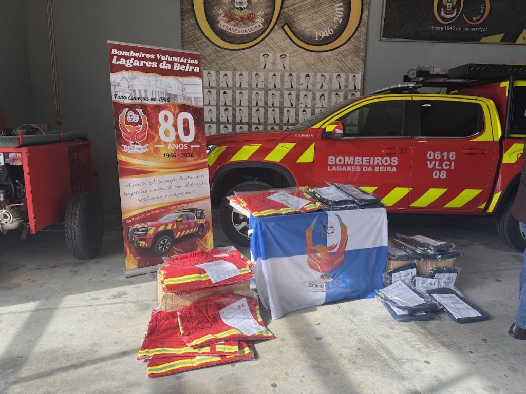 Câmara reforça equipamentos dos bombeiros voluntários
