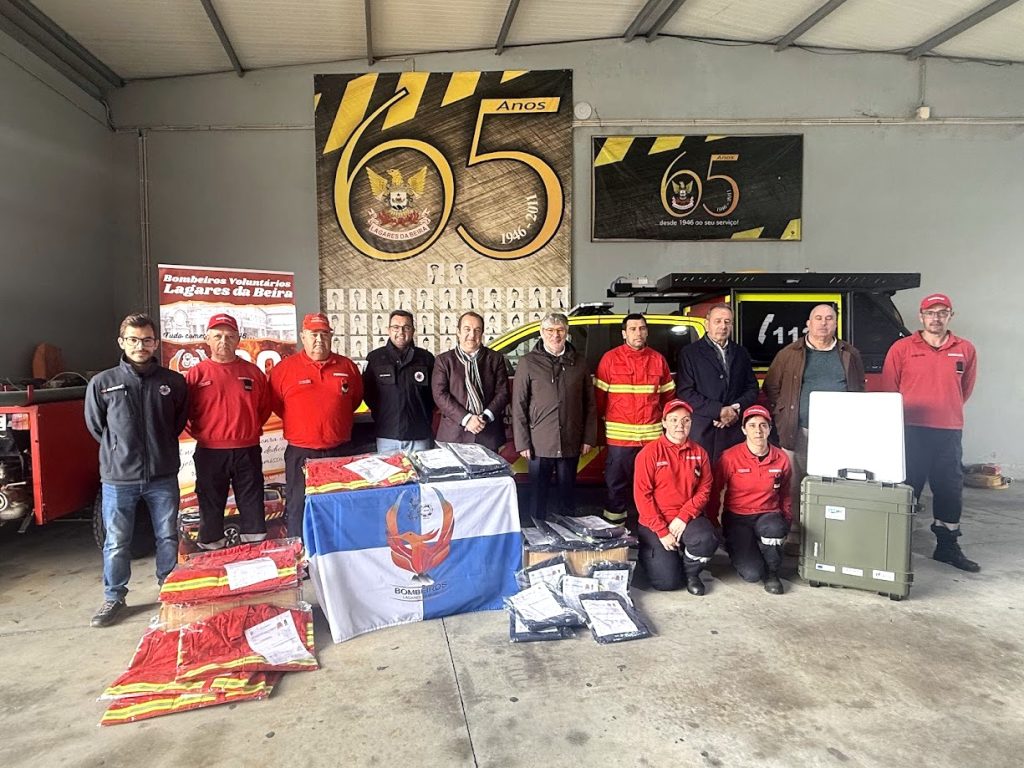 Câmara reforça equipamentos dos bombeiros voluntários