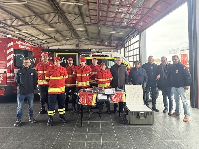 Câmara reforça equipamentos dos bombeiros voluntários